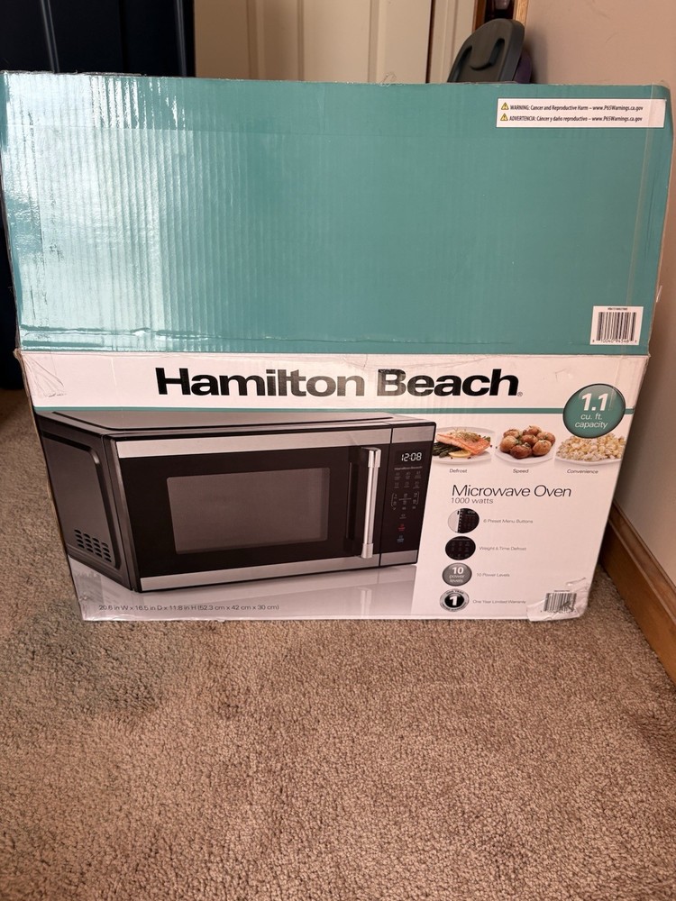 Hamilton Beach Countertop Microwave Oven