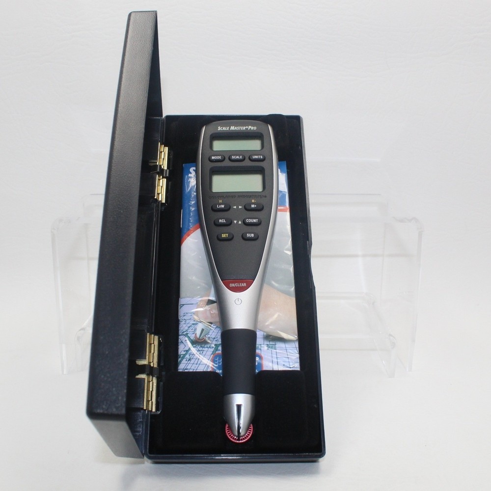 Scale Master Pro Model 6025 Advanced Digital Plan Measure with Case User Guide