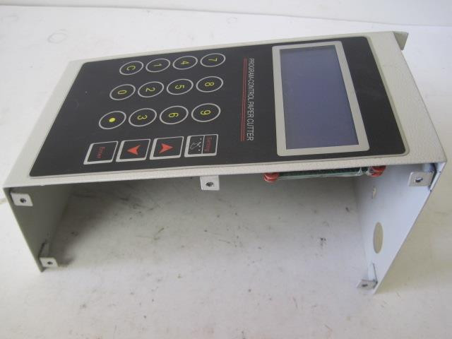 PROGRAM CONTROL PAPER CUTTER CONTROLLER WITH PRECISE 520 PAPER CUTTER USED