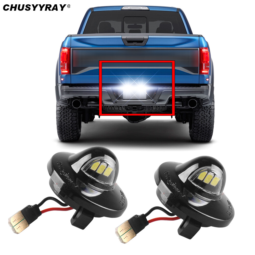 2pc LED License Plate Light For Ford Ranger Bronco Explorer Expedition Excursion