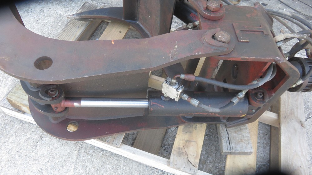 boom grapple, hydraulic w/rotator