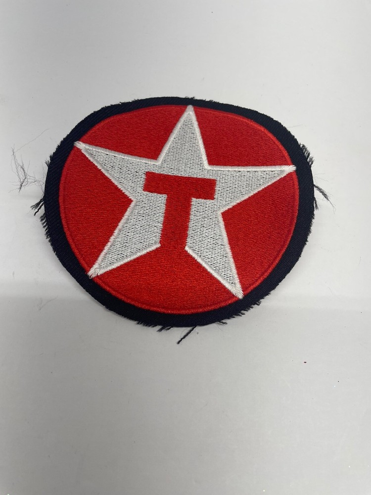 Texaco Oil Embroidered Patch Racing Gasoline