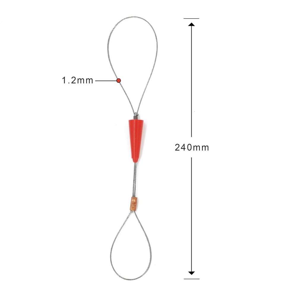 1/5" 50ft Fish Tape Cable Puller Cable Rods Kit 15M PET Electrical Cable Pull...