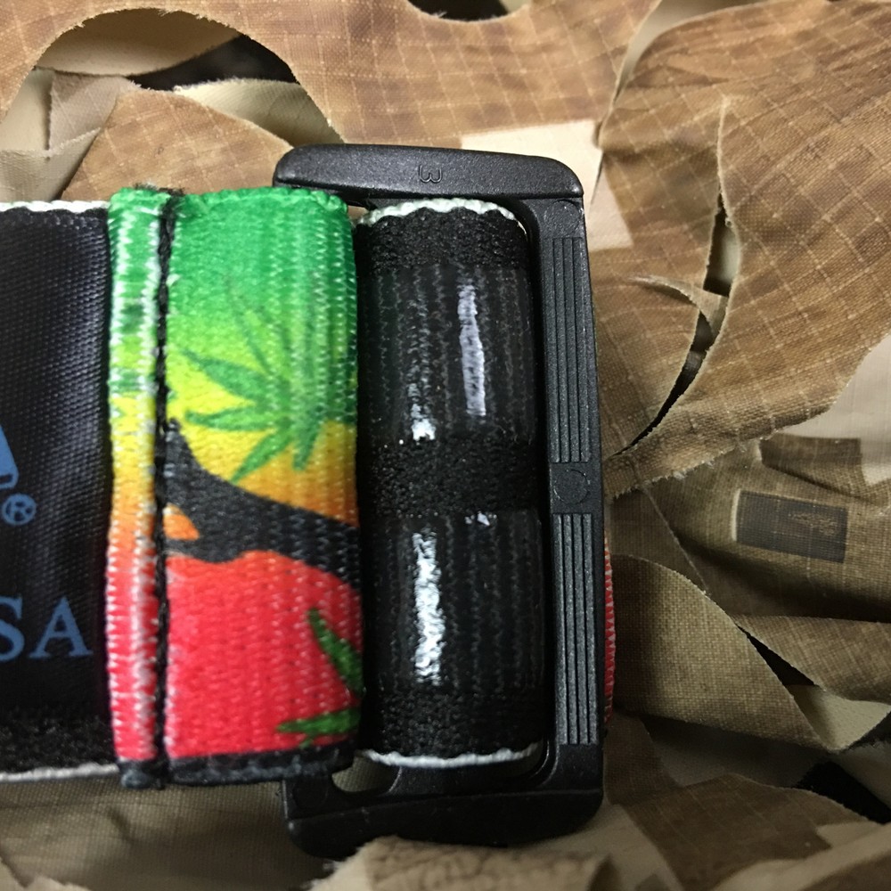 NEW KM Paintball Universal Mask Goggle Strap - 09 Rasta Stripper