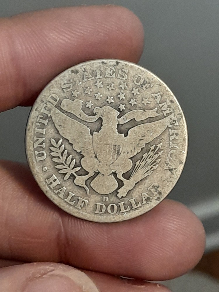 1915- D Barber Half Dollar #21