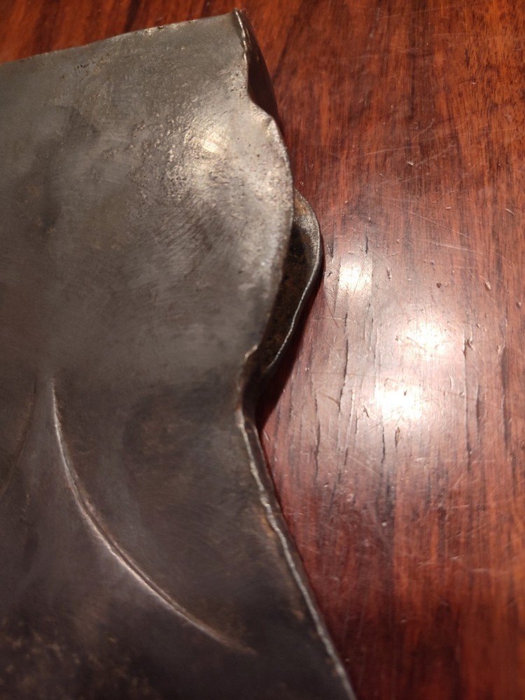 Vintage Unbranded Plumb Jersey Phantom Bevel Pattern Single Bit Axe Head 3.6lb