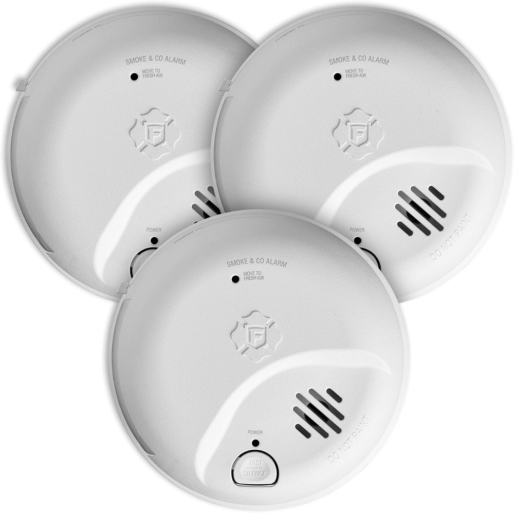 First Alert SMICO100-AC Interconnect Hardwire Combination Smoke