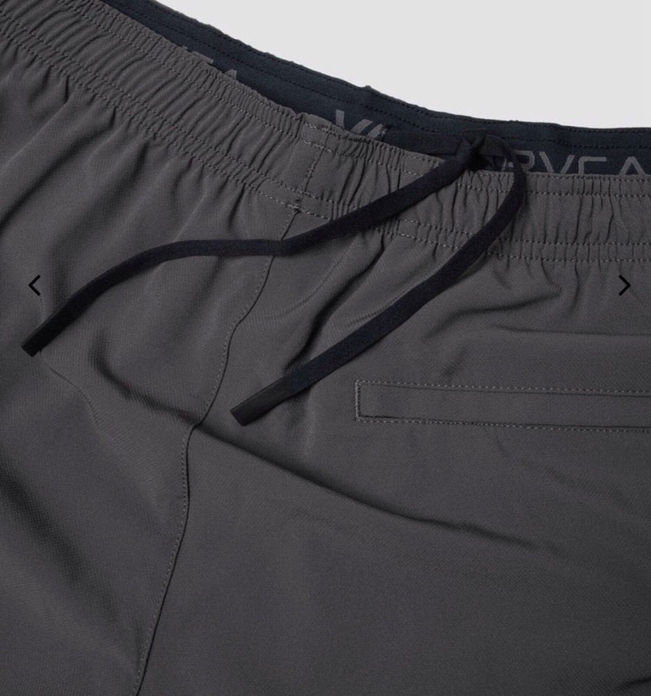 RVCA Yogger Stretch Athletic Shorts - SLATE