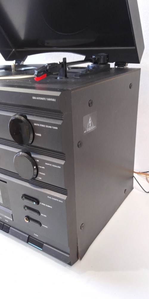 Casio Stereo Music System Record And Tape Player Missing speakers, Works