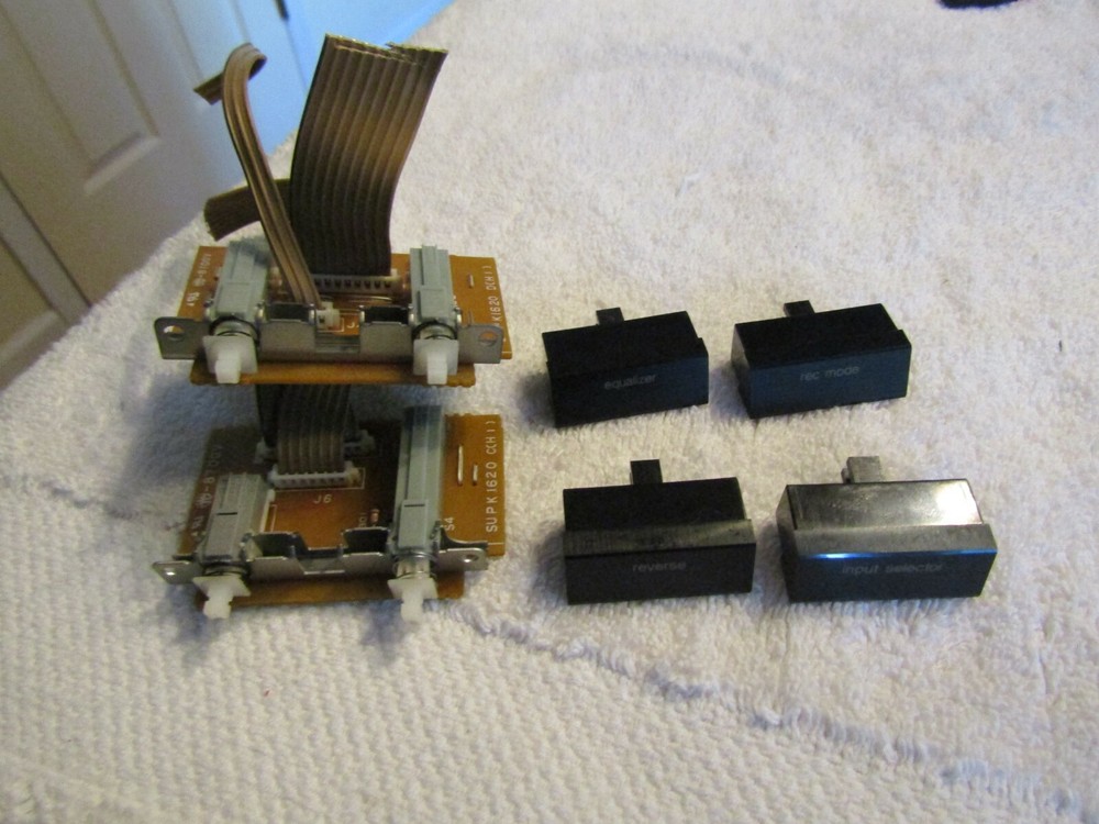 Technics SH-8038 Stereo Graphic Equalizer On Source Straight EQ Buttons & Boards