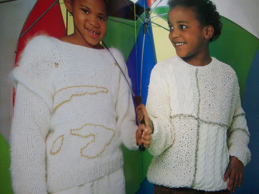 Bouton d'Or Knits patterns for kids sweaters carigans pullovers knitting