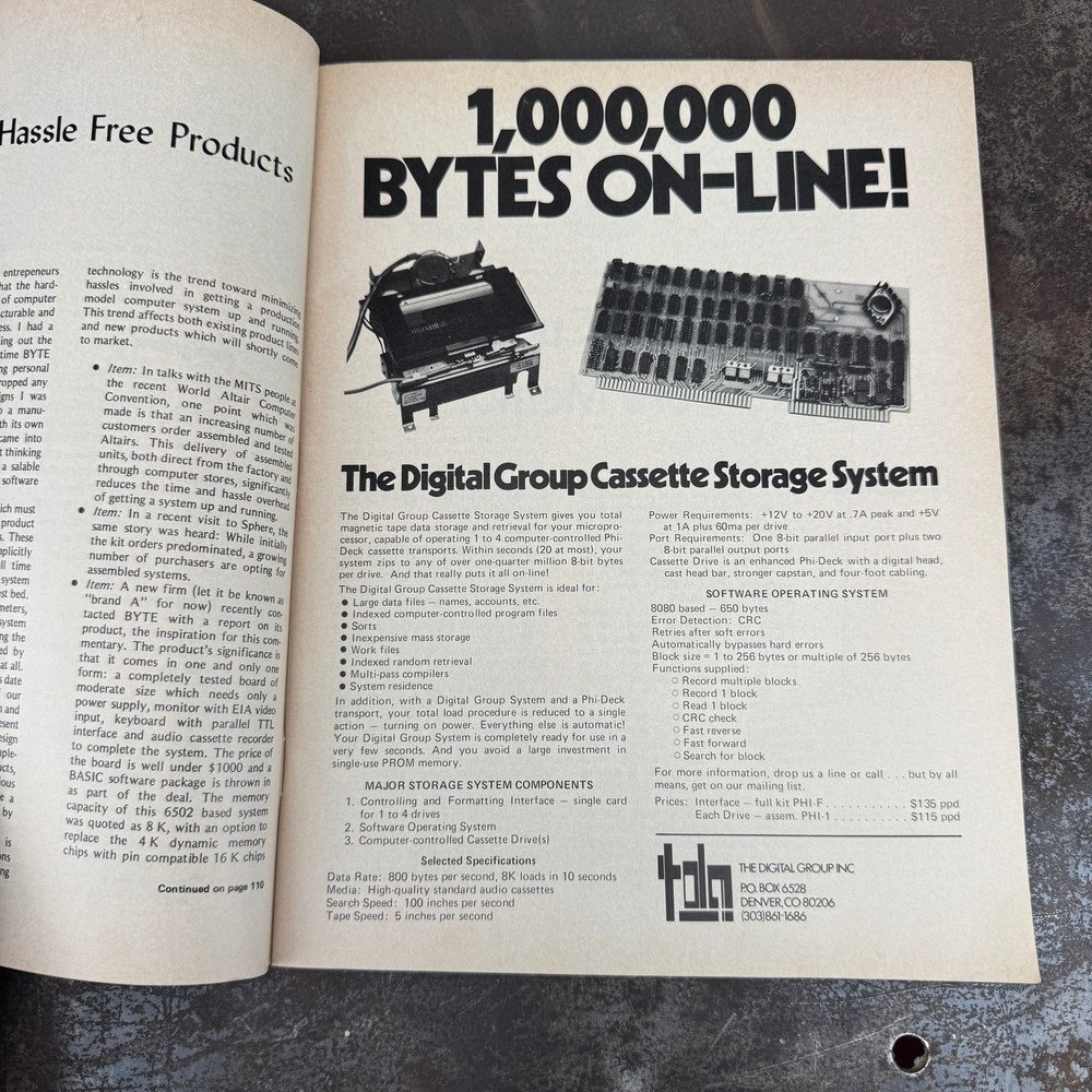 BYTE - The Small System Journal / Magazine - #11 July 1976 - Vintage Computing