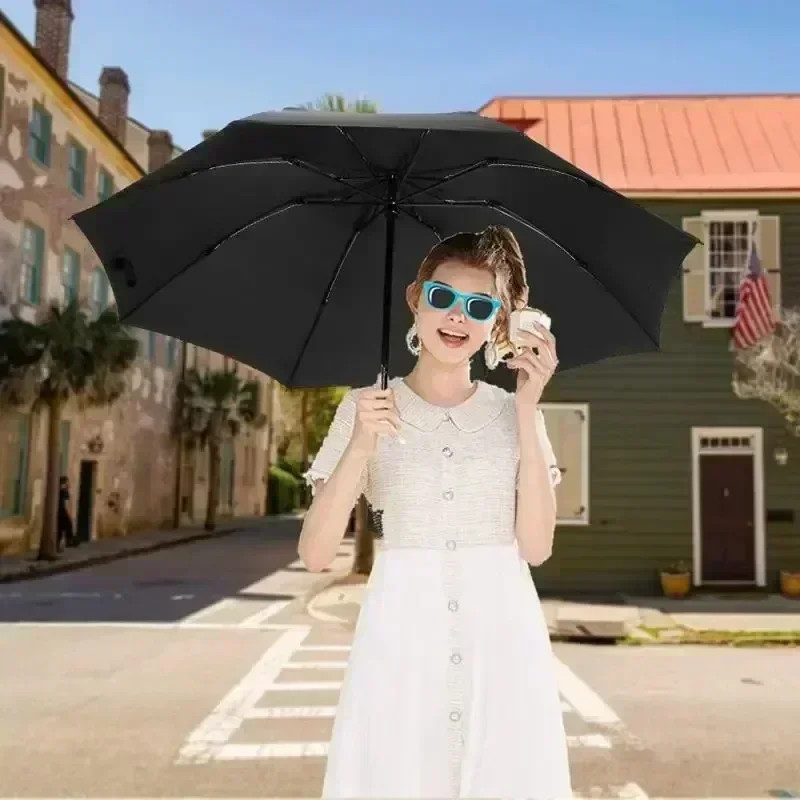 20 Bones Fully Automatic Reverse Folding Umbrella with Windproof Reflective Stri