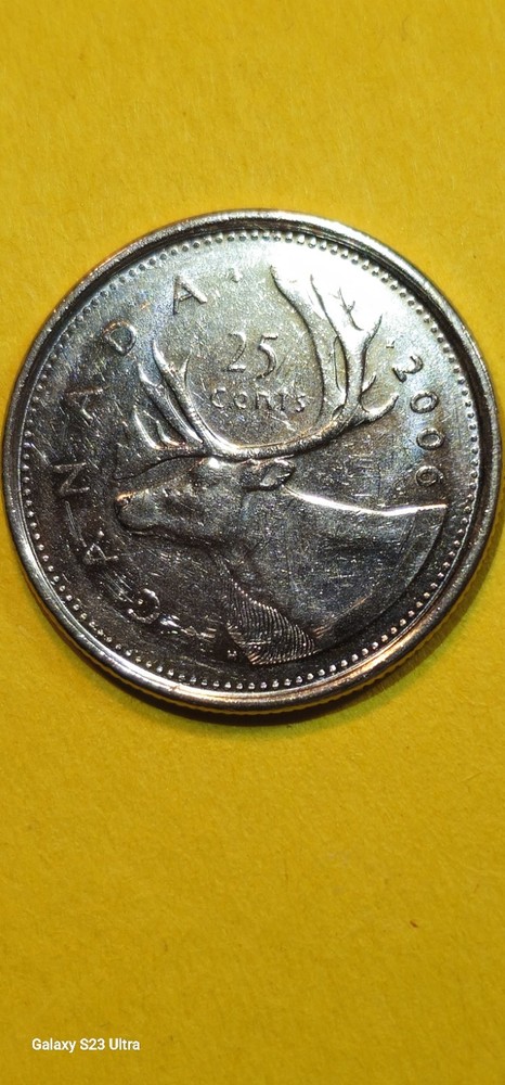 2006P Canada Quarter Dollar With Errors!