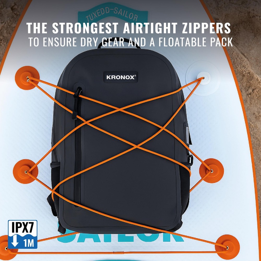 KRONOX 25L Waterproof Backpack for Men –