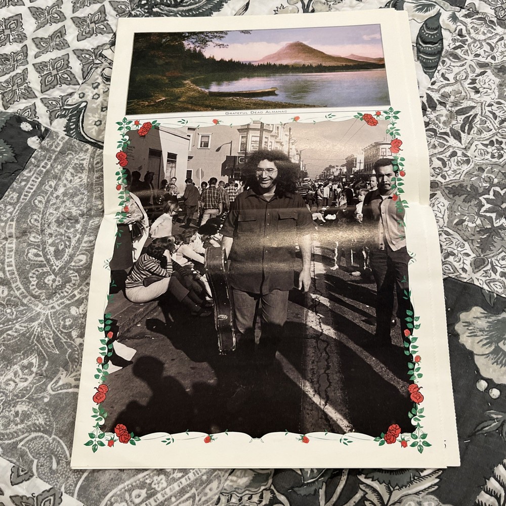 Grateful Dead Almanac Jerry Rip Issue
