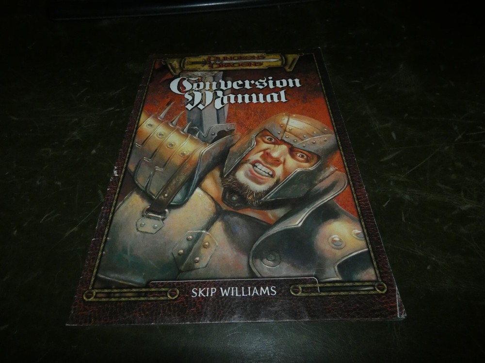 TSR D&D 3.0: Conversion Manual