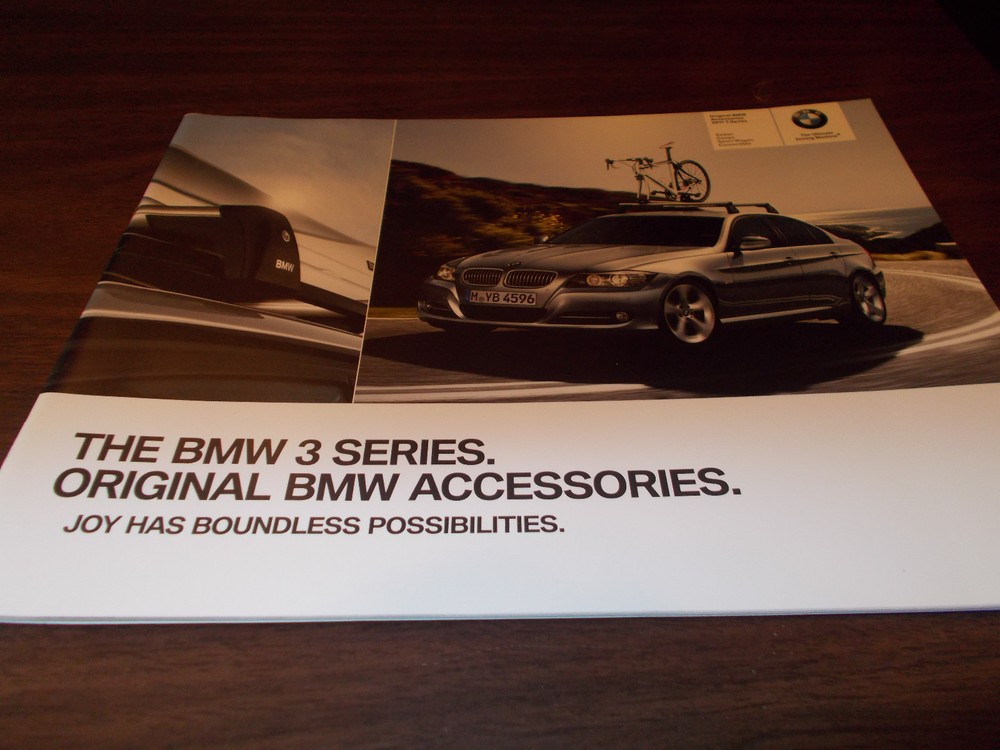 2011 BMW 3-Series 28-page Accessories Catalog