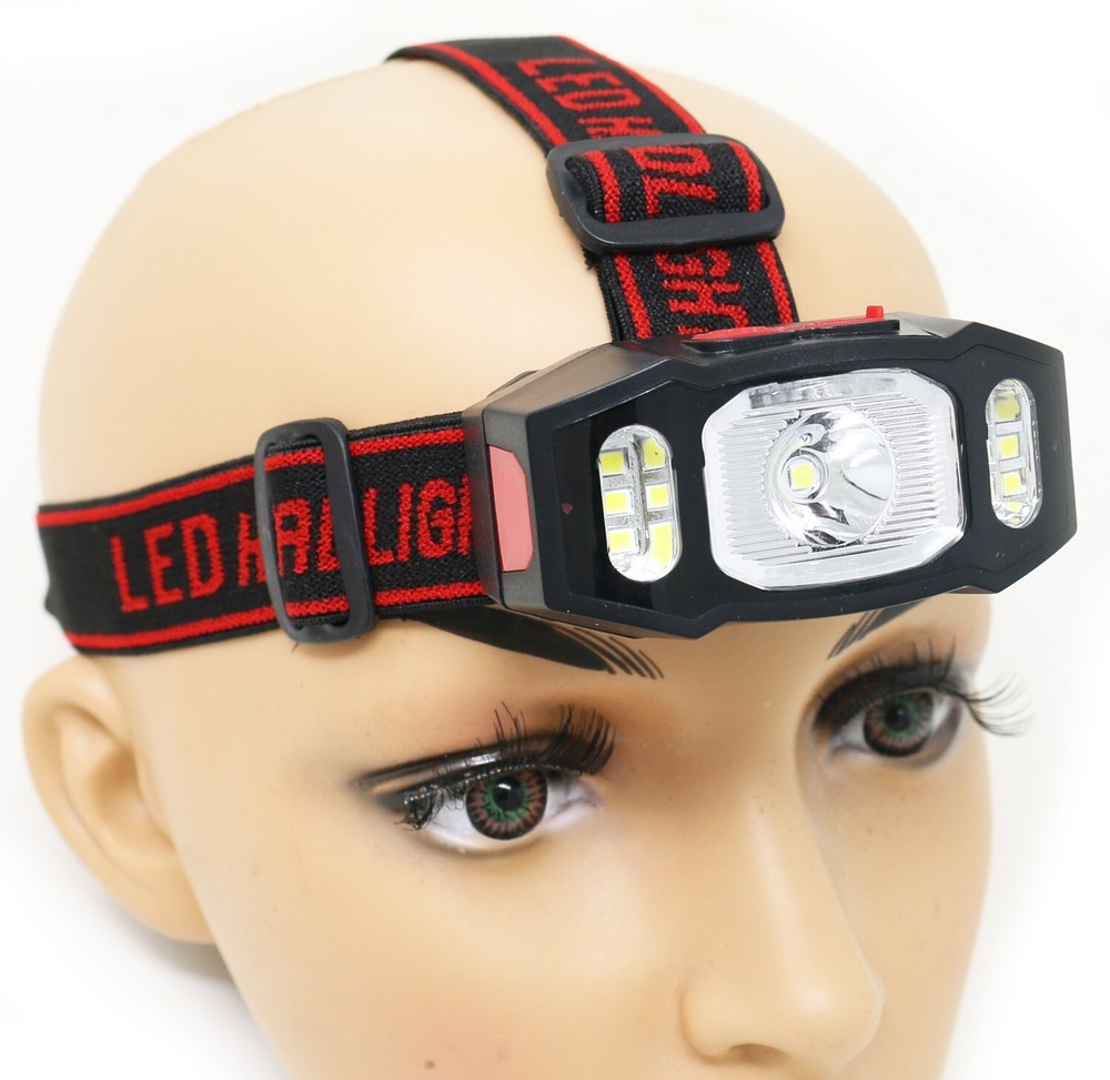 Headlamp Flashlight, USB Rechargeable Led Head Lamp, Headlight with 3 Modes