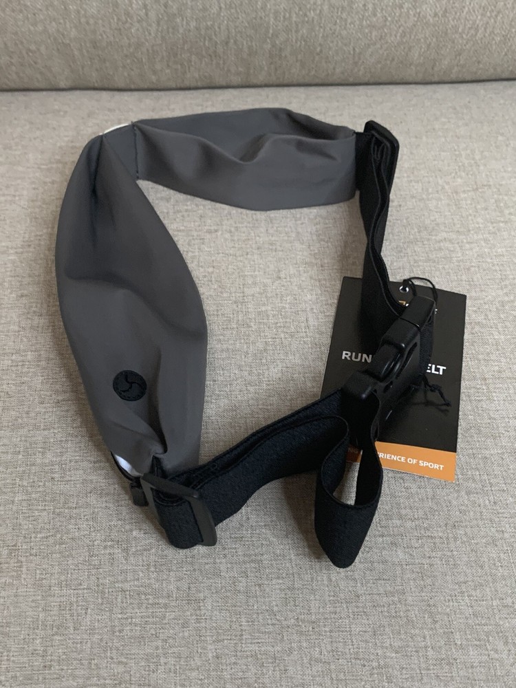 Sport2People Running Belt Classic - Black. NWT