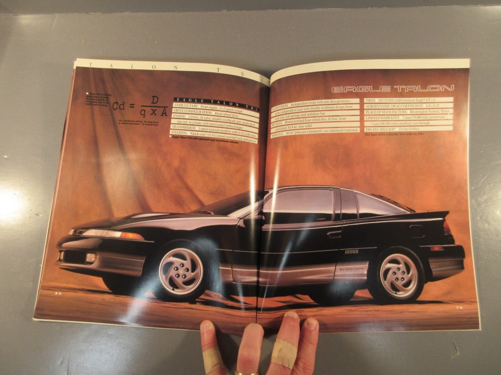 1990 Eagle Premier Summit Talon Catalog