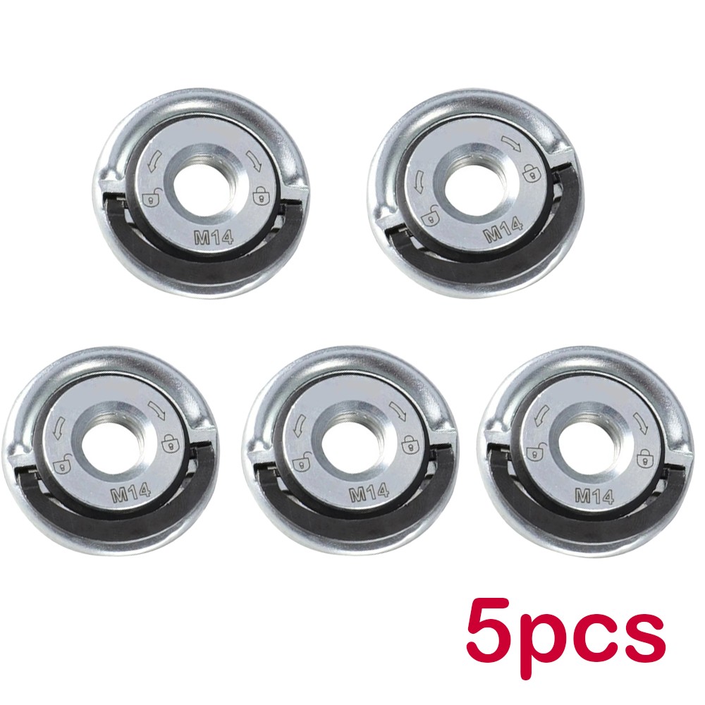 M14 Angle Grinder Quick Release Self-Locking Grinder Pressing Plate Flange Nut *
