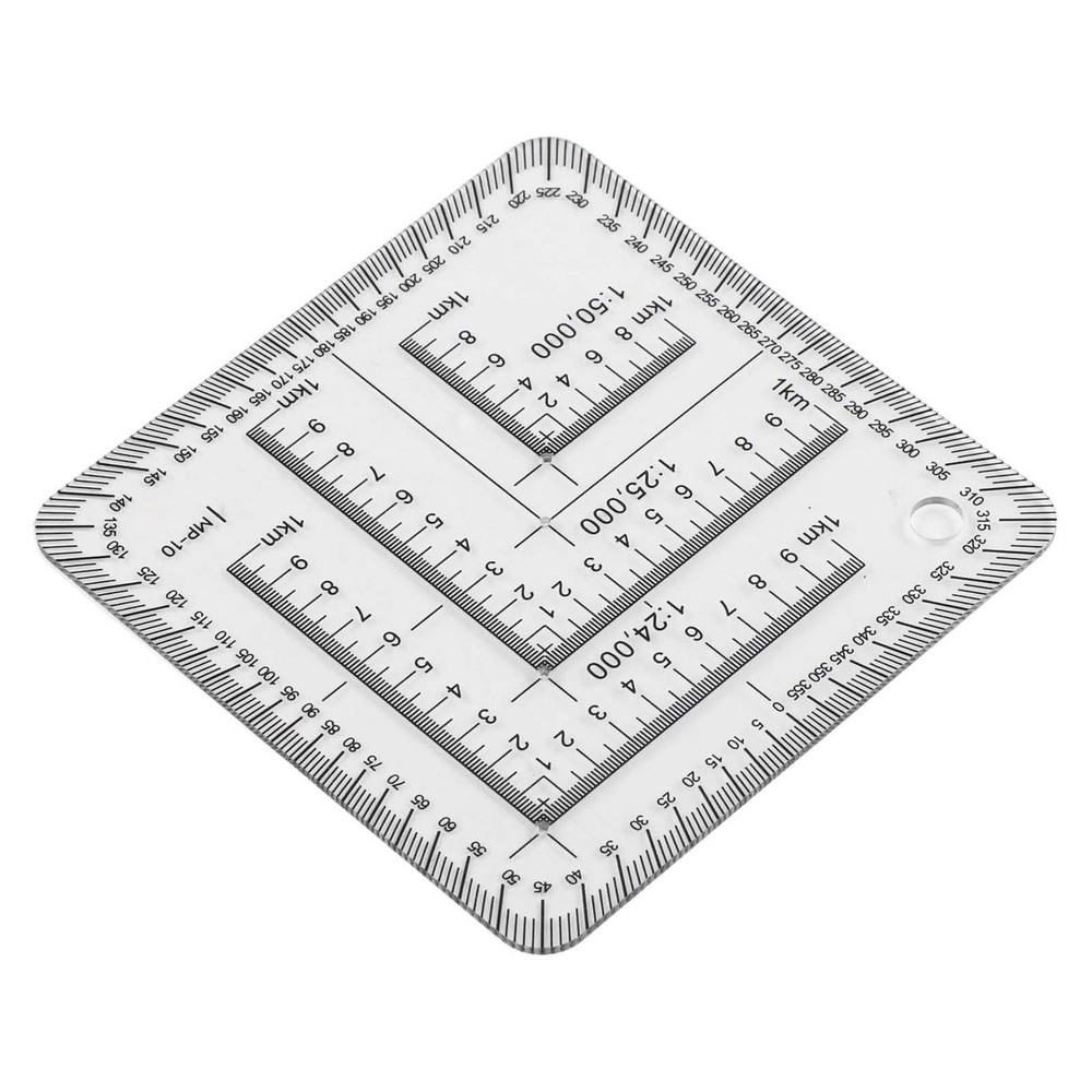 Easily Operable Geographic Coordinate Ruler for Engineers and Students