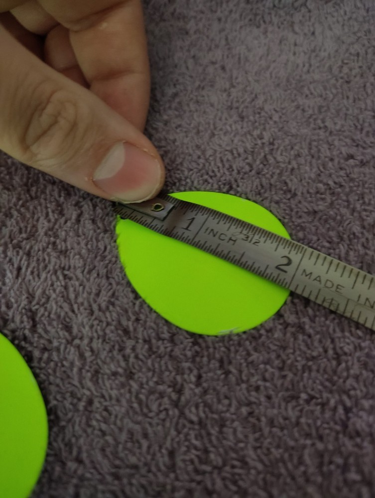 18 Colorado Spinner Blades Size 5 Chartreuse