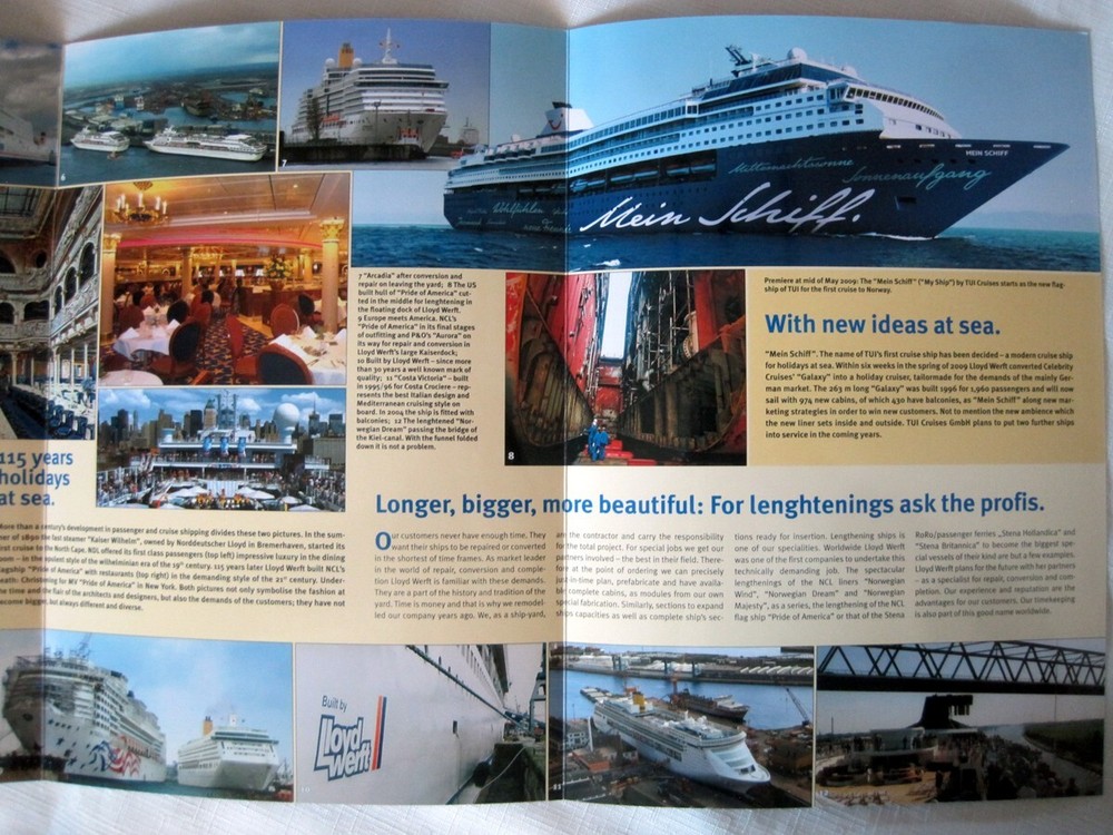 Lloyd Werft Shipyard Brochure