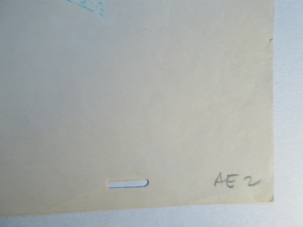 Schickhaus Franks Commercial Original Animation Artwork Drawing
