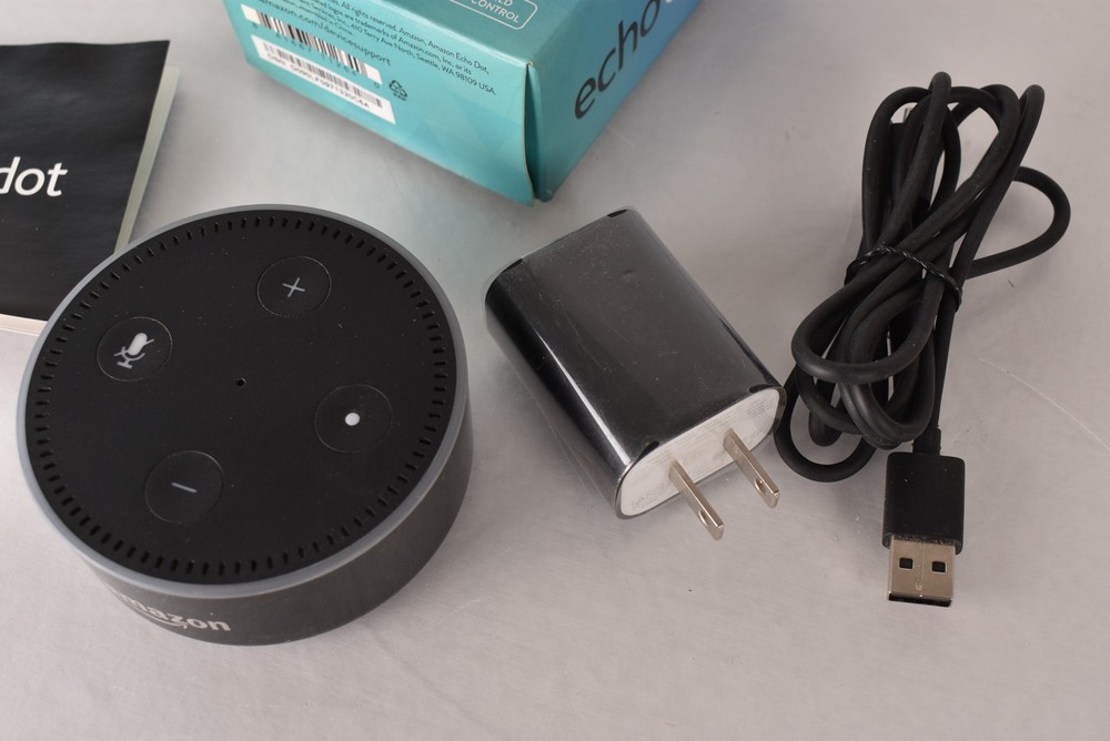 Amazon Echo Dot (2nd Generation) Smart Speaker w/Alexa