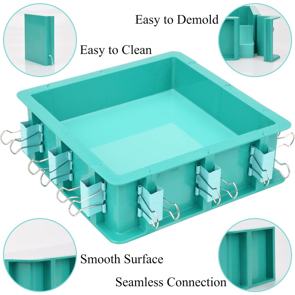 Adjustable Mold Housing Kit for Silicone Molds Making - Plastic Housing Frame...