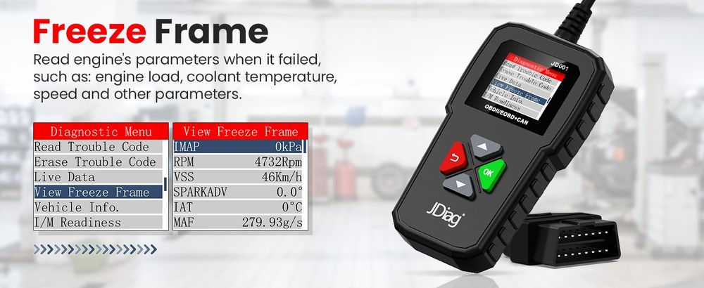 OBD2 Scanner Code Reader Diagnostic Tool For 15-20 Ford F-150 Edge Mustang