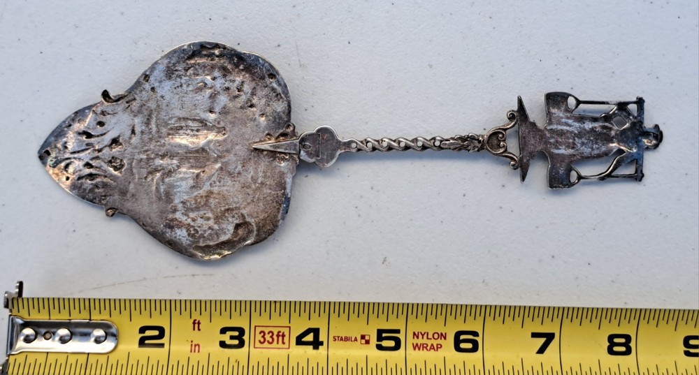 Dutch Silver Pie Server Pastry Cake Server Holland Netherlands ca1900's