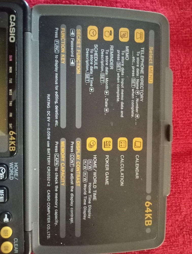 VTG Casio BOSS SF-460013 Tested *Works*