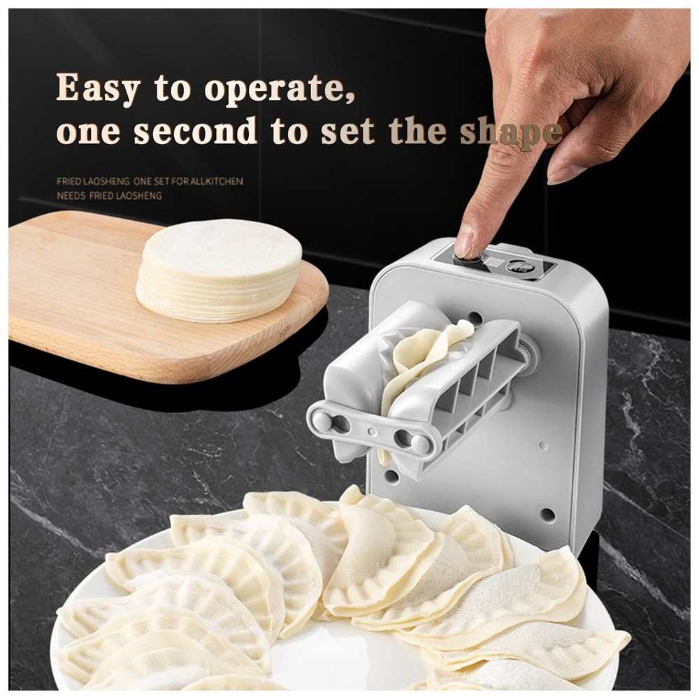 Automatic Electric Dumpling Press Maker Machine - Adjustable and Easy to Oper...