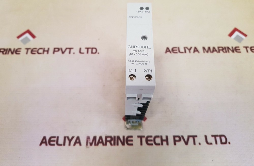 Crydom GNR20DHZ Cooltech Solid State Relay 20 Amp 48-600 VAC