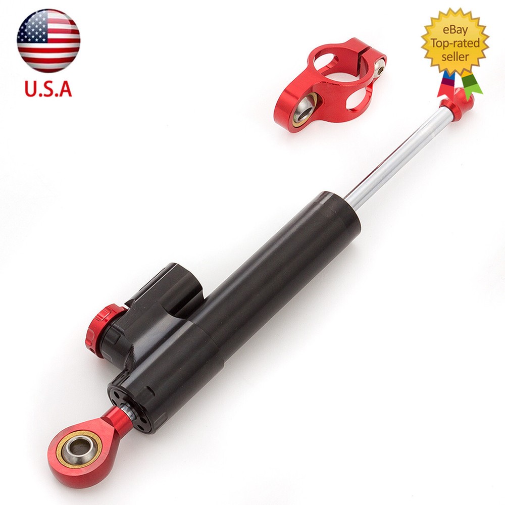 CNC Universal Shock Steering Damper Linear Stabilizer Reversed Safety Control