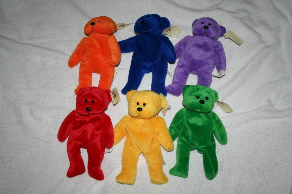 VINTAGE PLUSHLAND DANCING BEARS