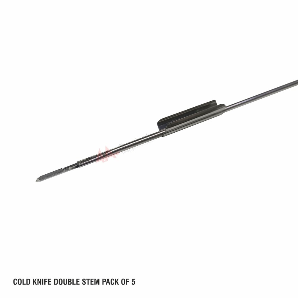 4A COLD KNIFE DOUBLE STEM PACK OF 5