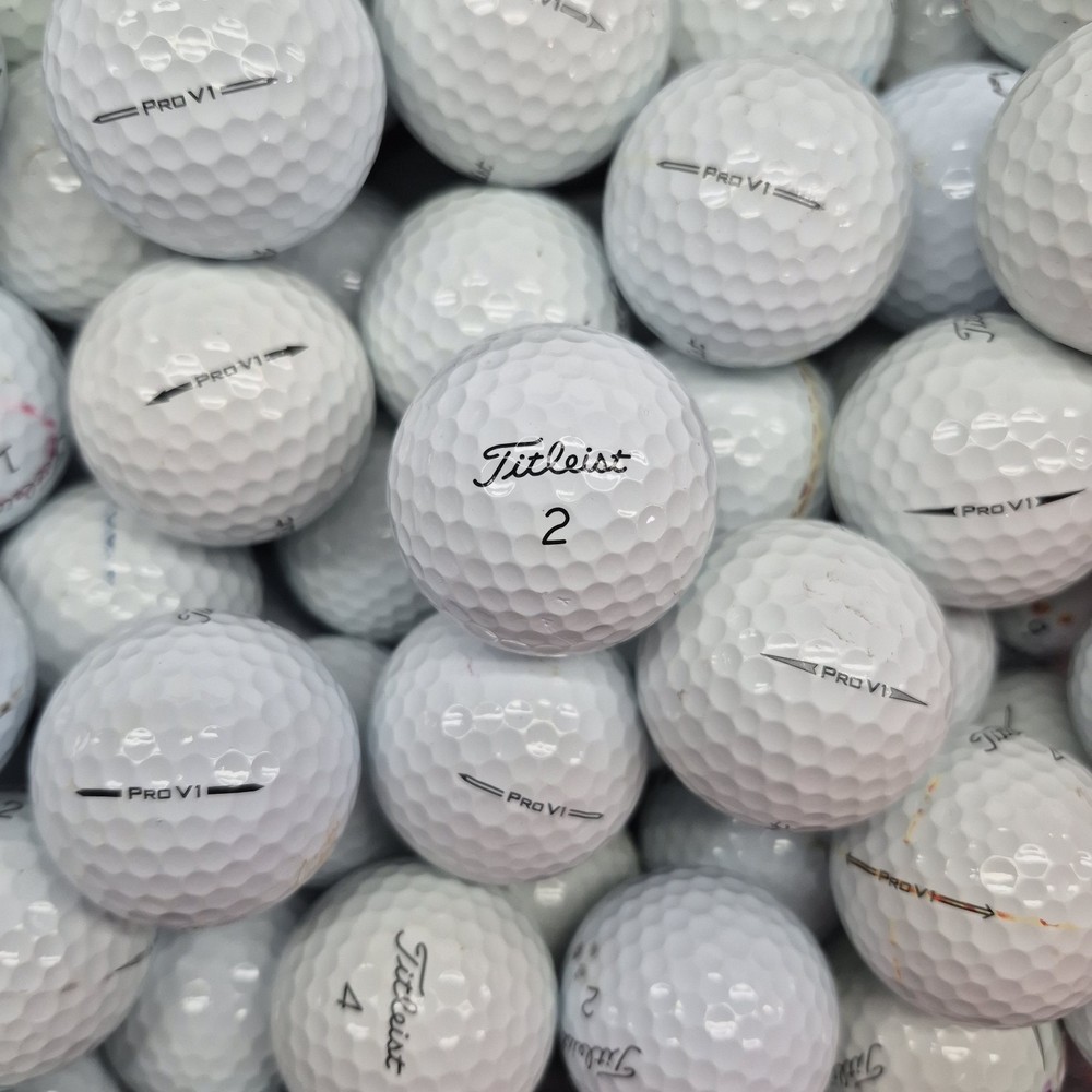 36 Titleist Pro V1 Used Golf Balls - 3A Value Grade AAA