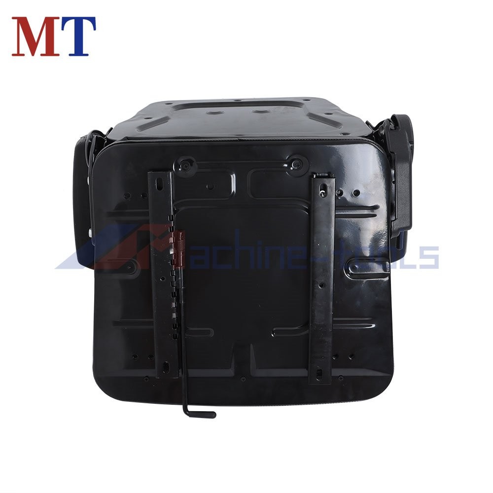 Universal Fold Down Forklift Seat With Adjustable Angle Back And Slide & Armrest