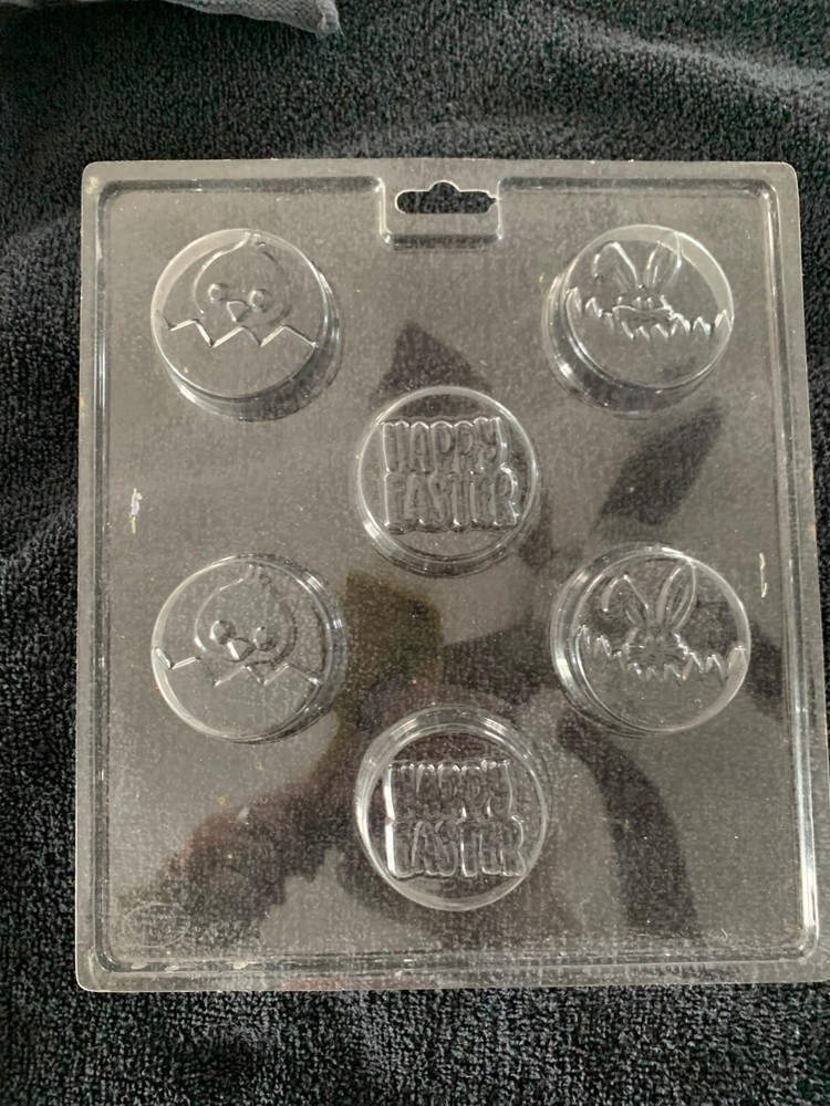 HAPPY EASTER COOKIE CHOCOLATE CANDY MOLD