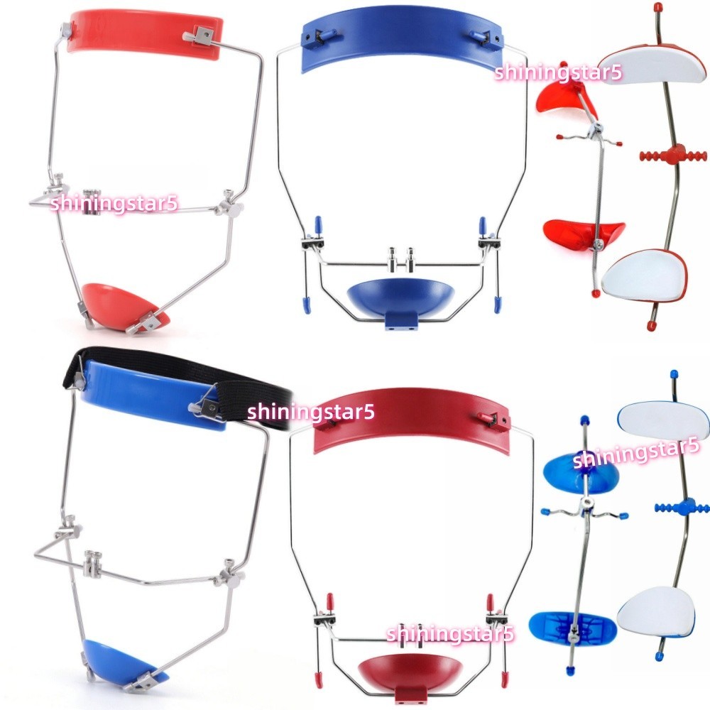 Dental Orthodontic Reverse Pull Headgear Double/Single Lever Multi Adjustable