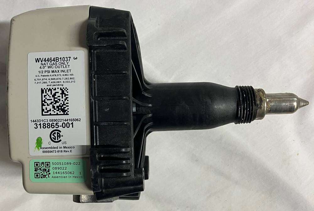 Honeywell WV8840B1037 Water Heater Gas Valve OEM 318865-001 Works Perfect Ship!
