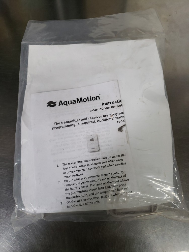 AquaMotion AMK-WB On-Call Wireless Control Kit ¨C Wireless Button and Receiver