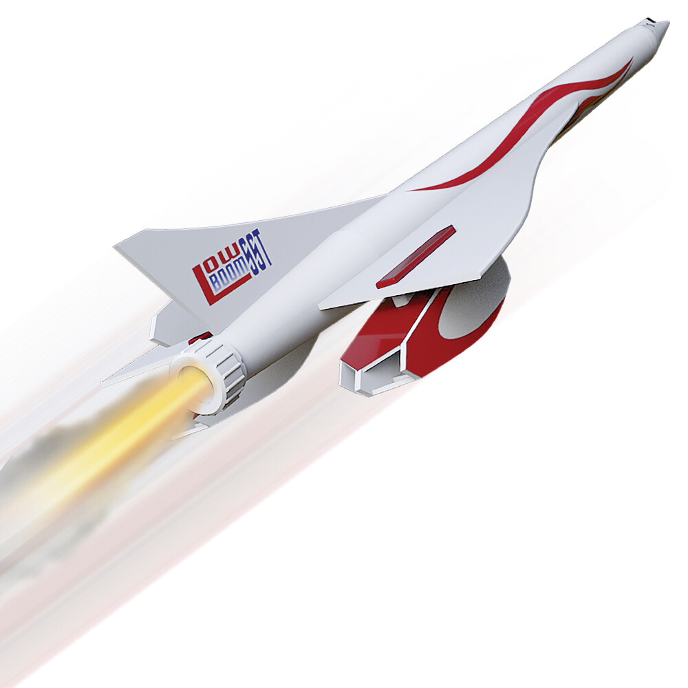 Estes Flying Model Rocket Kit Low -Boom SST™ EST 7289