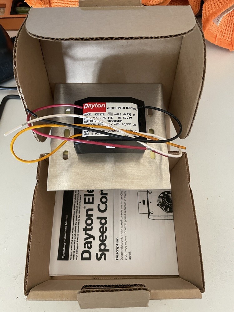 Dayton AC / DC Motor Speed Control Module 4X797E
