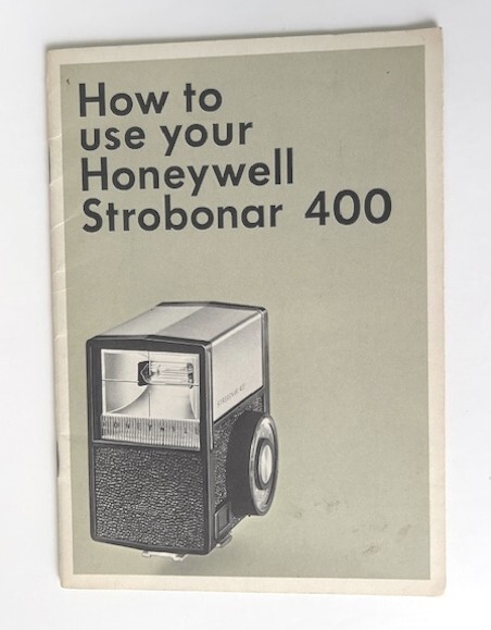 Honeywell Strobonar 400 Instruction Manual
