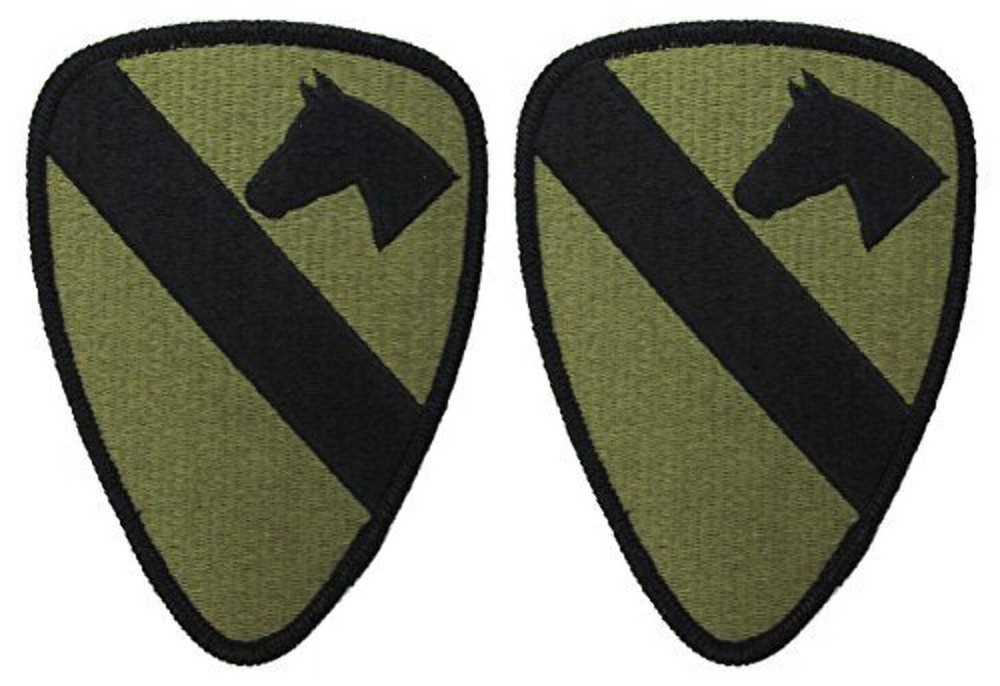 1st Cavalry Division OCP Patch - U.S. Army Patch - 2 PACK